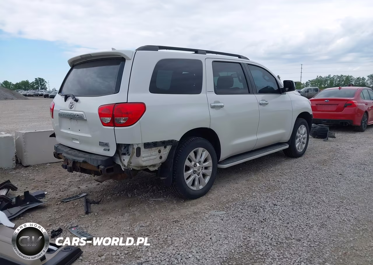 2011 Toyota Sequoia Platinum 5.7L V8 VIN:5TDDW5G13BS047521 - 4