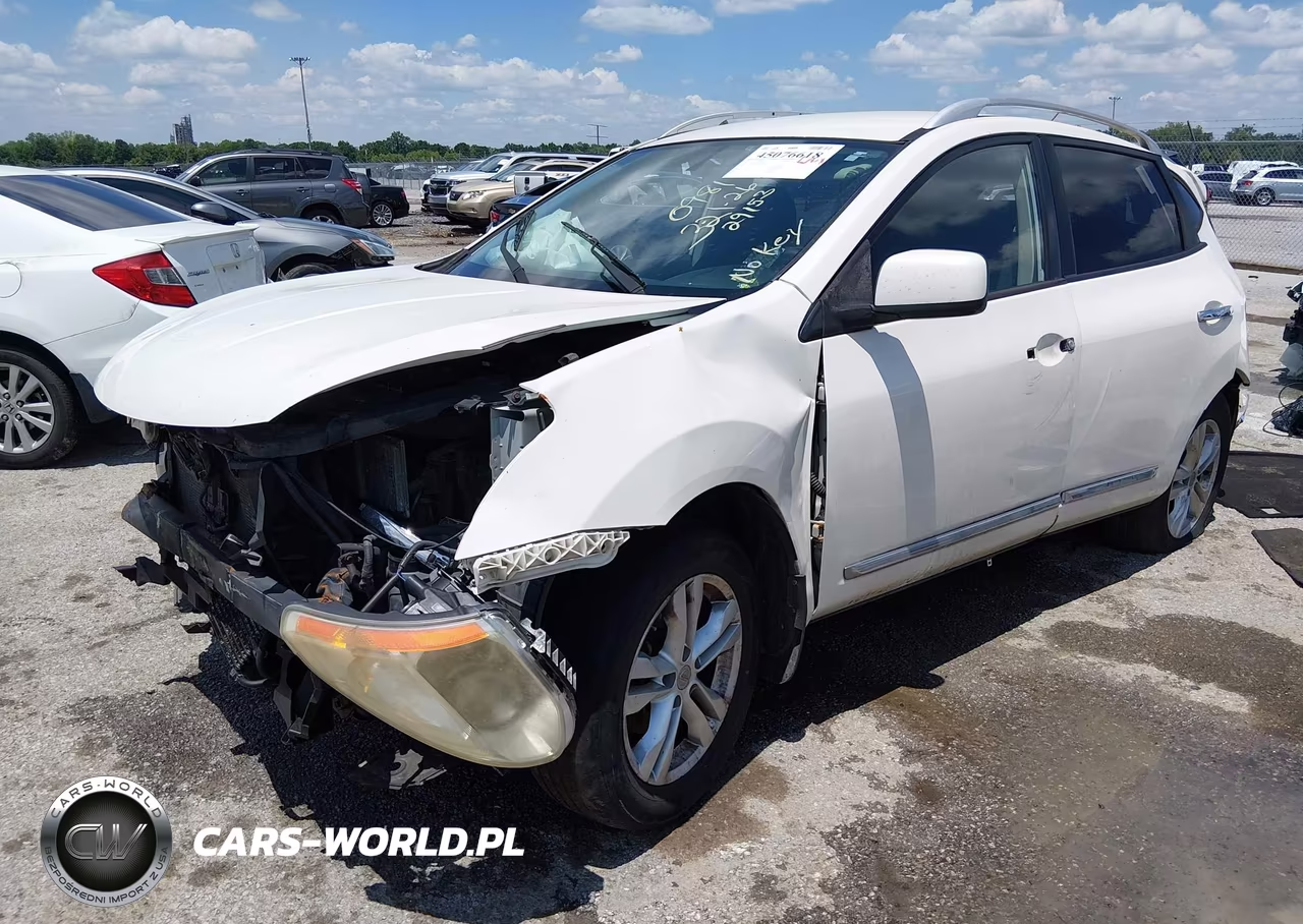 2013 Nissan Rogue Sv VIN:JN8AS5MV6DW110981 - 2