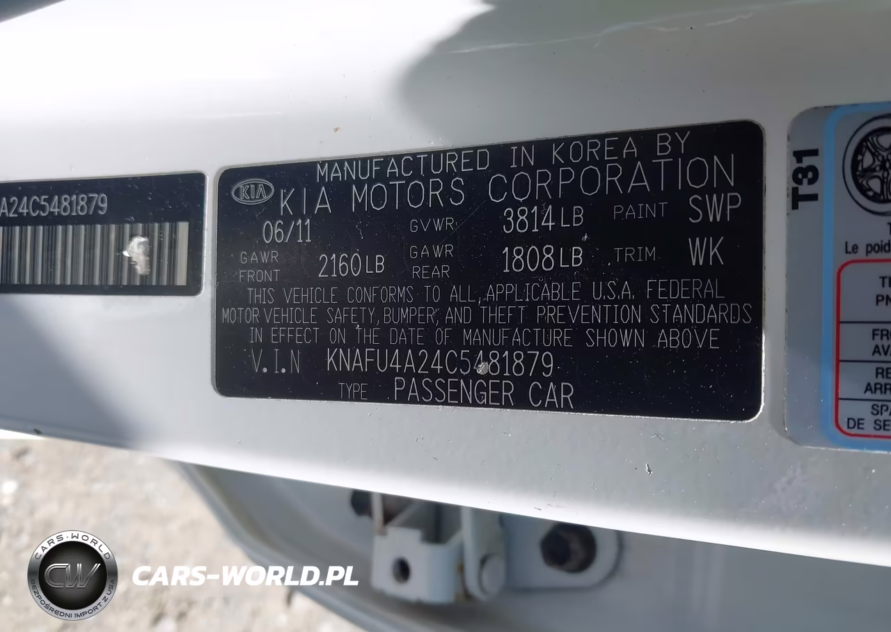 2012 Kia Forte Ex VIN:KNAFU4A24C5481879 - 9