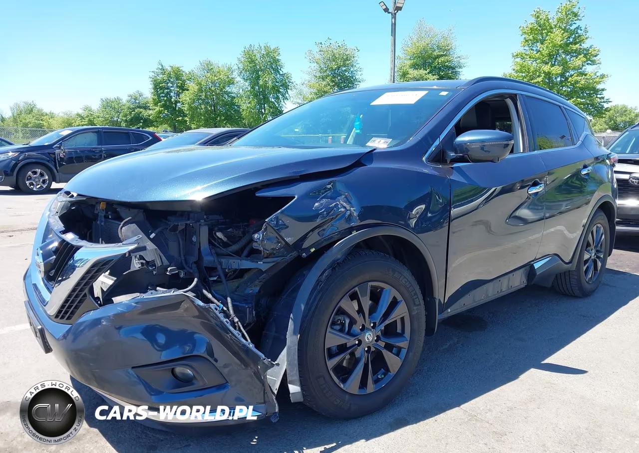 2017 Nissan Murano Sv VIN:5N1AZ2MH9HN155503 - 2