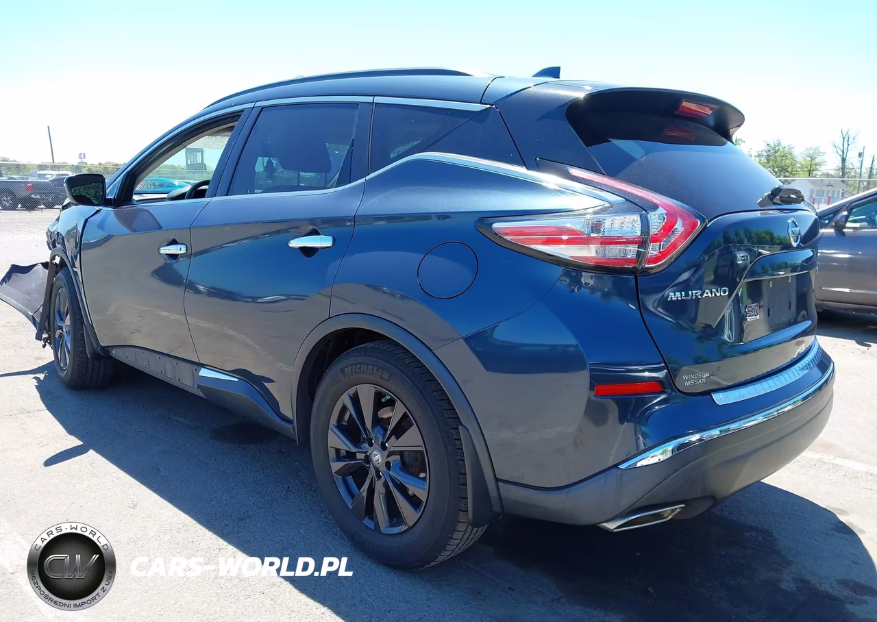 2017 Nissan Murano Sv VIN:5N1AZ2MH9HN155503 - 3