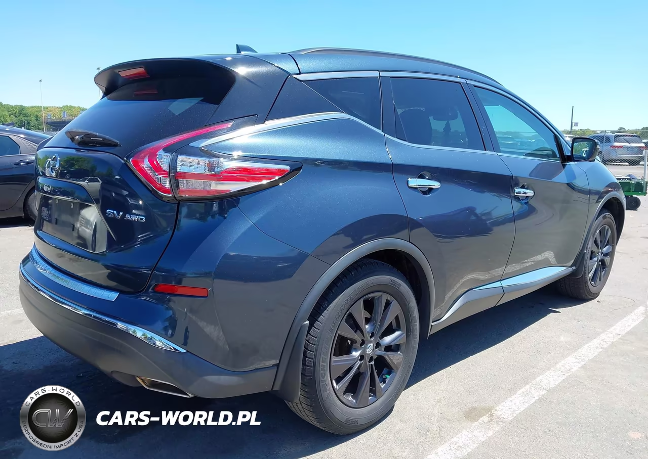 2017 Nissan Murano Sv VIN:5N1AZ2MH9HN155503 - 4