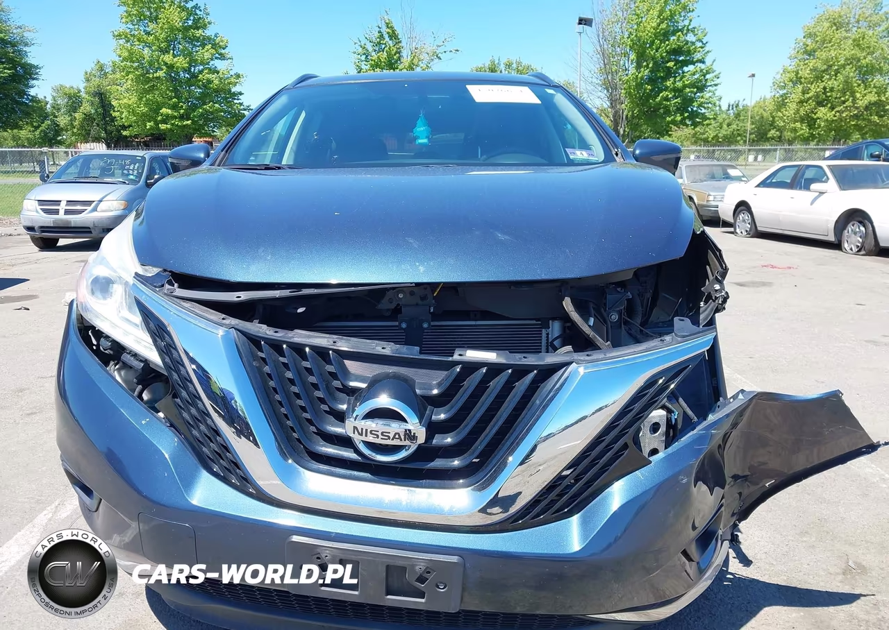 2017 Nissan Murano Sv VIN:5N1AZ2MH9HN155503 - 6