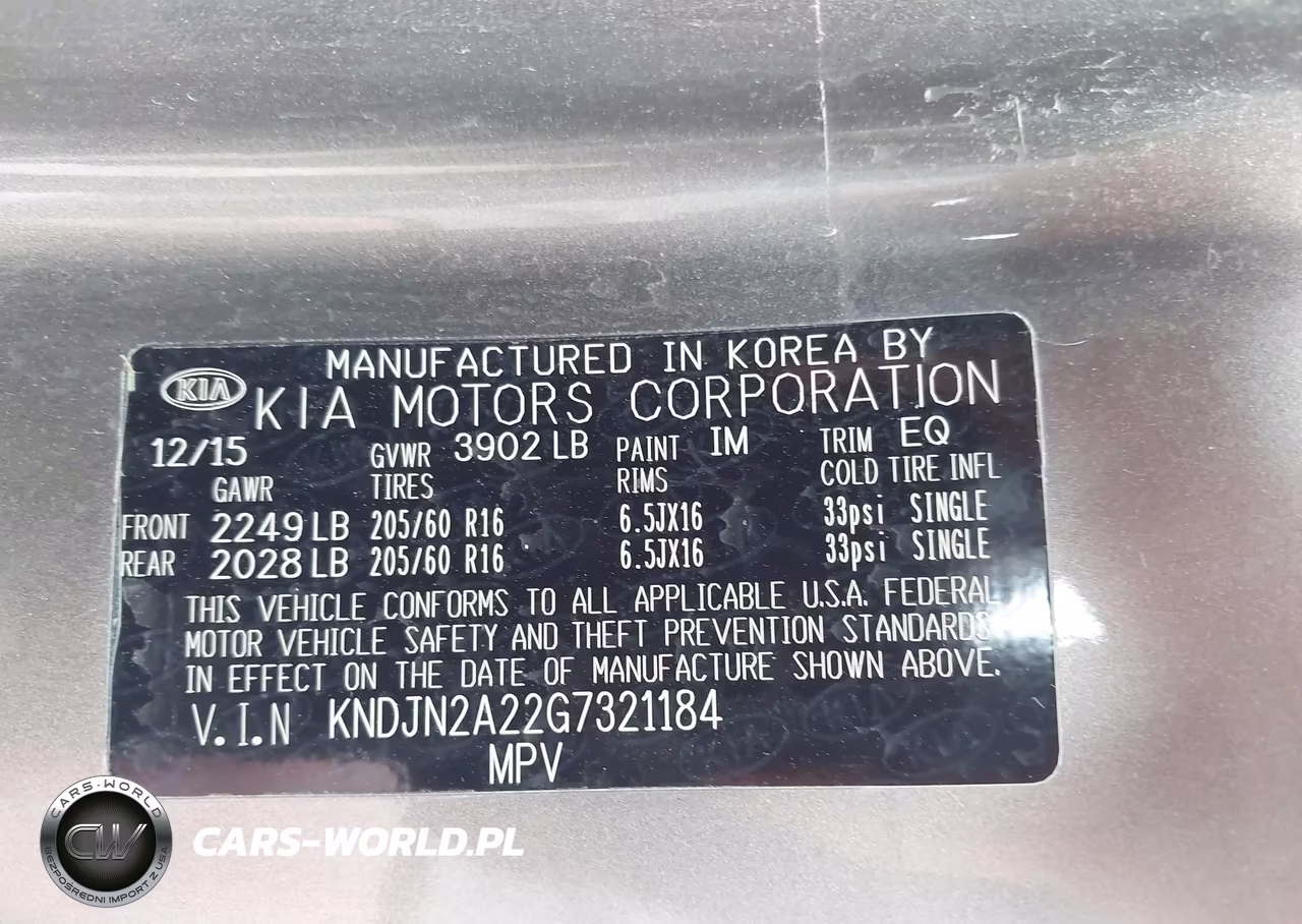 2016 Kia Soul VIN:KNDJN2A22G7321184 - 9