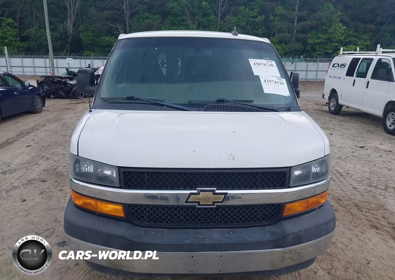 2020 Chevrolet Express Cargo Rwd 2500 Regular Wheelbase Wt VIN:1GCWGAFG5L1230566 - 12