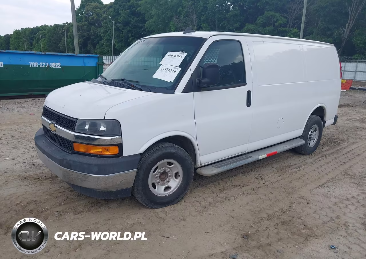 2020 Chevrolet Express Cargo Rwd 2500 Regular Wheelbase Wt VIN:1GCWGAFG5L1230566 - 2