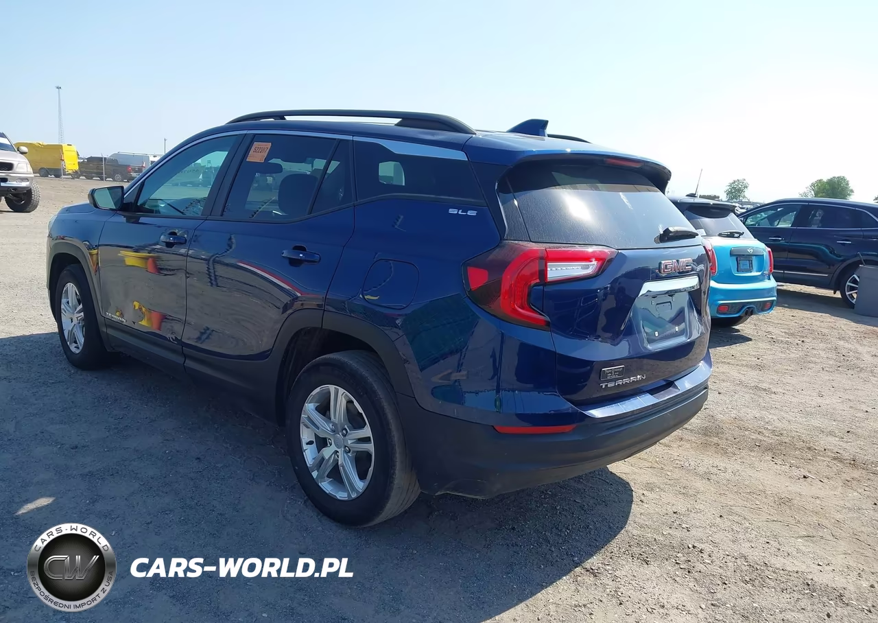 2022 GMC Terrain Fwd Sle VIN:3GKALMEV2NL271938 - 3