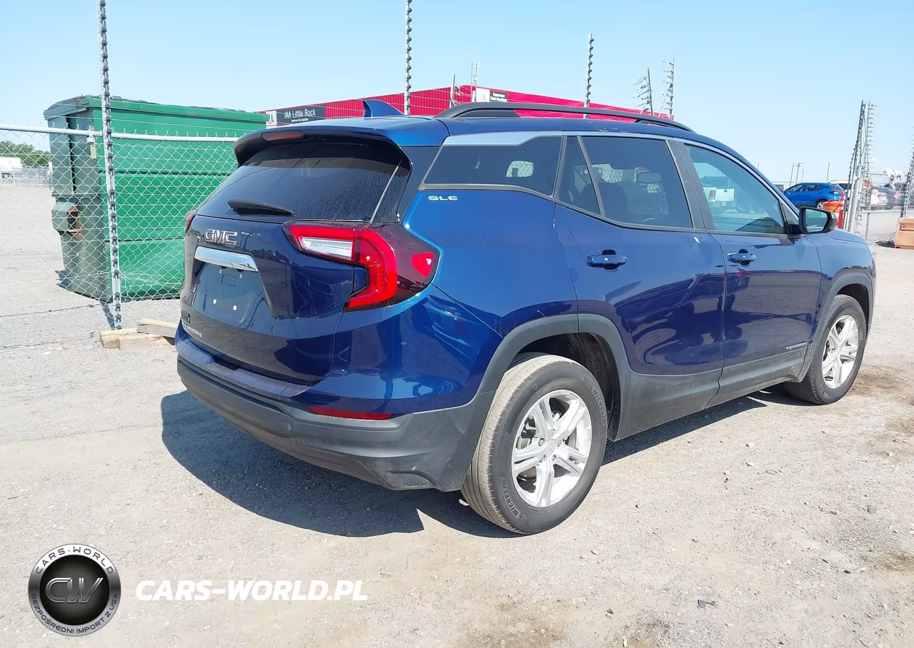 2022 GMC Terrain Fwd Sle VIN:3GKALMEV2NL271938 - 4
