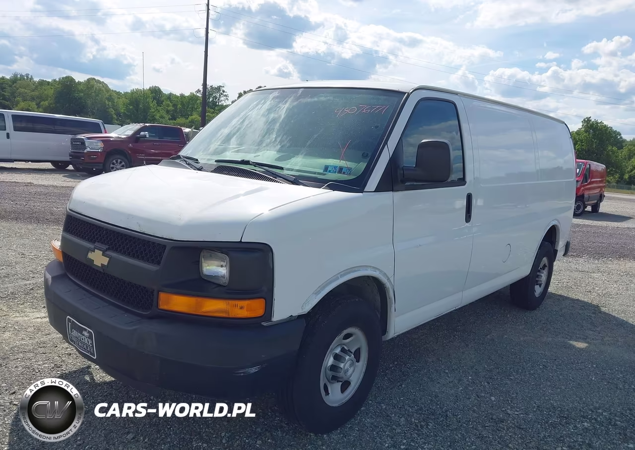 2015 Chevrolet Express 2500 Work Van VIN:1GCWGFCF5F1185836 - 2