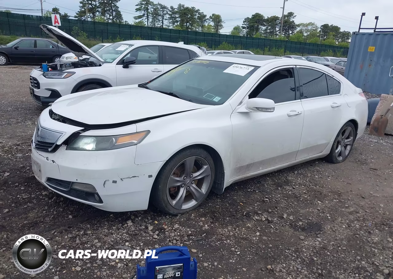 2012 Acura Tl 3.7 VIN:19UUA9F58CA001418 - 2