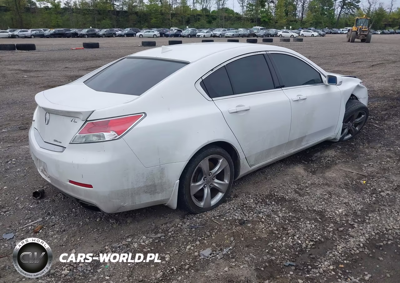 2012 Acura Tl 3.7 VIN:19UUA9F58CA001418 - 4