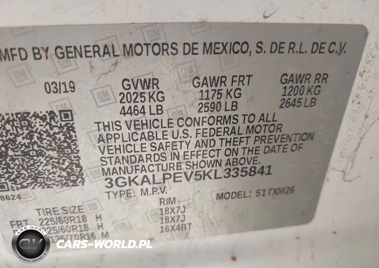 2019 GMC Terrain Slt VIN:3GKALPEV5KL335841 - 9