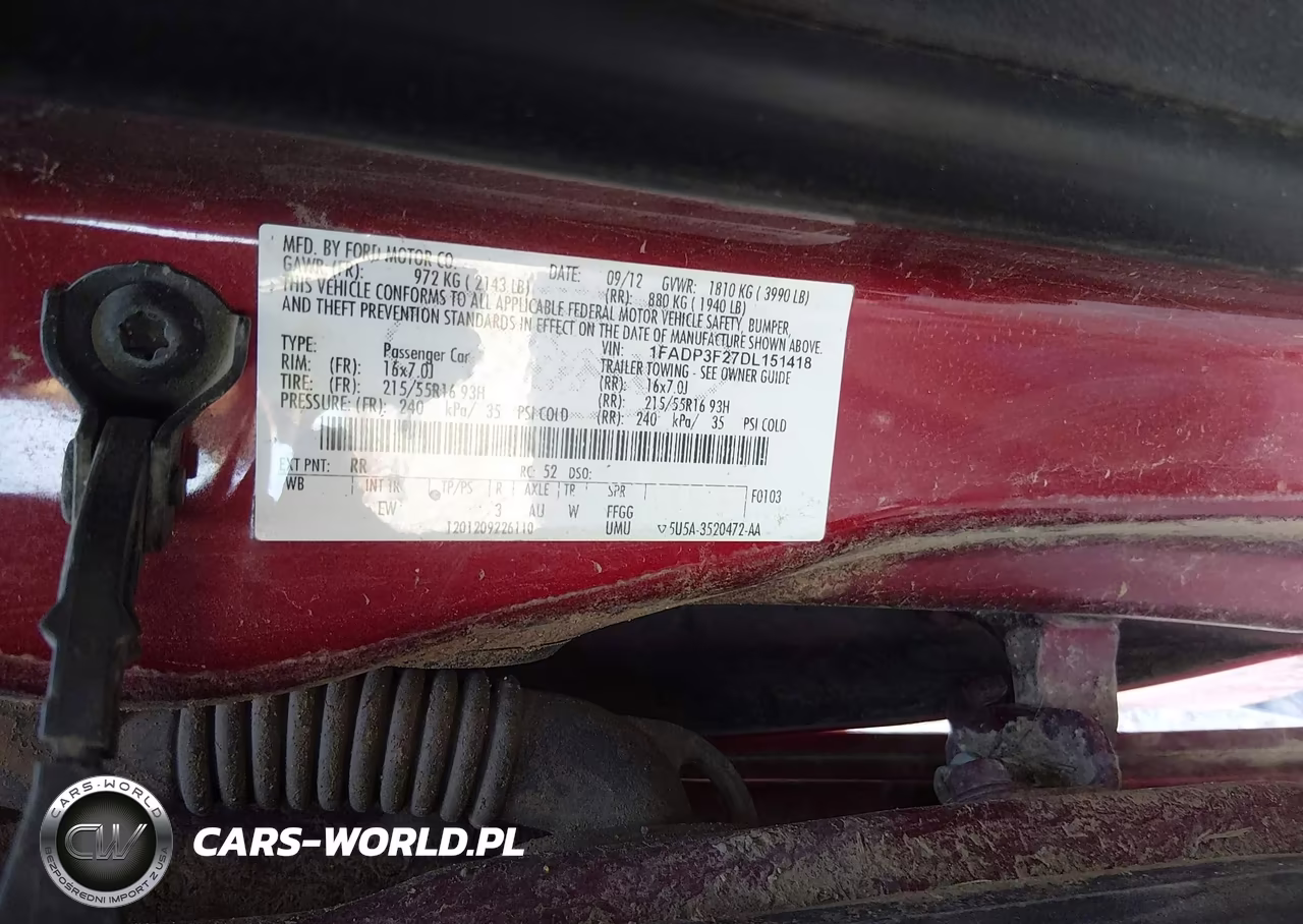 2013 Ford Focus Se VIN:1FADP3F27DL151418 - 9