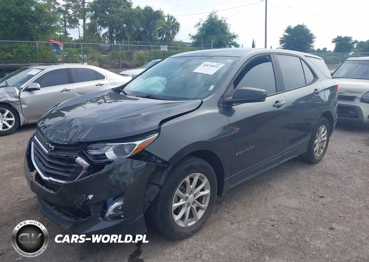 2021 Chevrolet Equinox Fwd Ls VIN:2GNAXHEV9M6121455 - 2