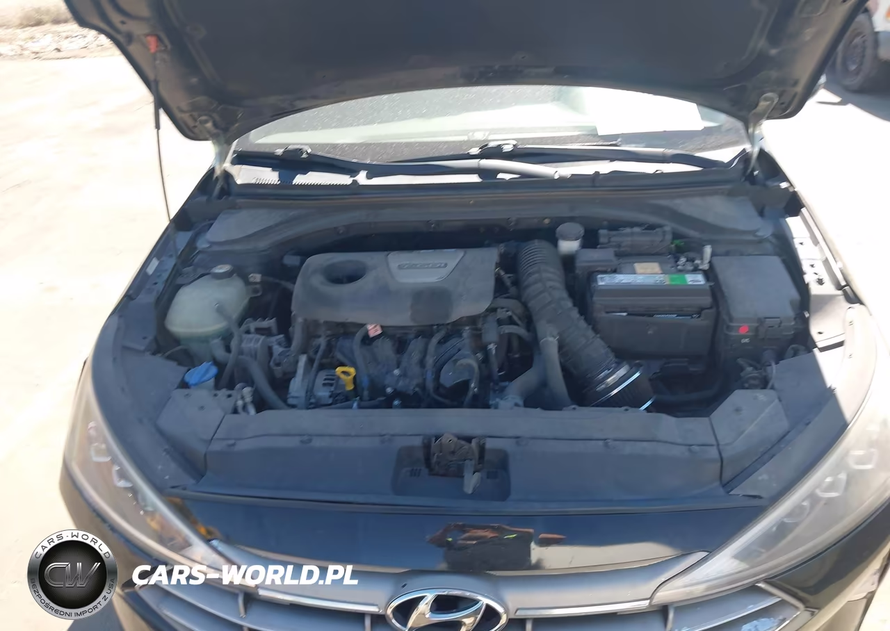 2019 Hyundai Elantra Sport VIN:KMHD04LB2KU839323 - 10