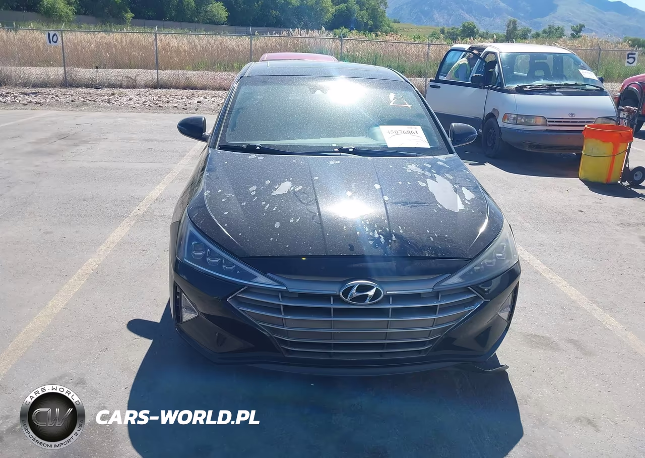 2019 Hyundai Elantra Sport VIN:KMHD04LB2KU839323 - 12