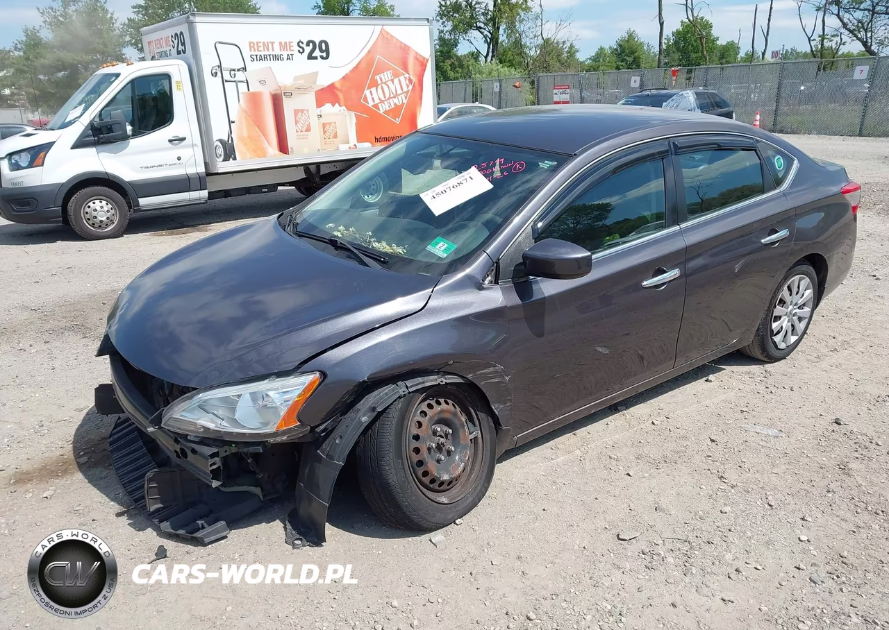 2014 Nissan Sentra Sv VIN:3N1AB7AP6EL675660 - 2
