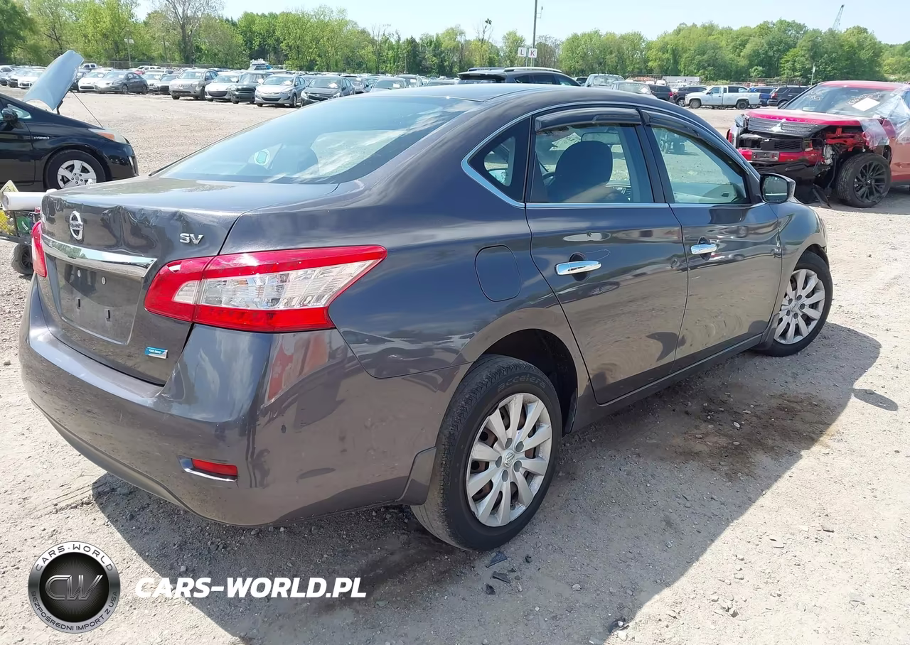 2014 Nissan Sentra Sv VIN:3N1AB7AP6EL675660 - 4