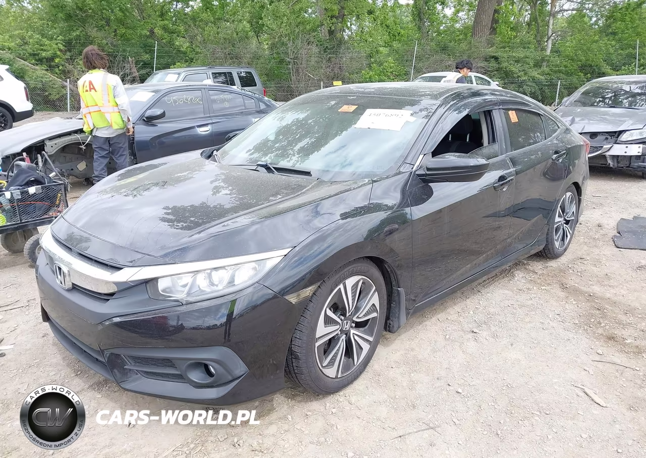 2017 Honda Civic Ex-T VIN:19XFC1F37HE202832 - 2