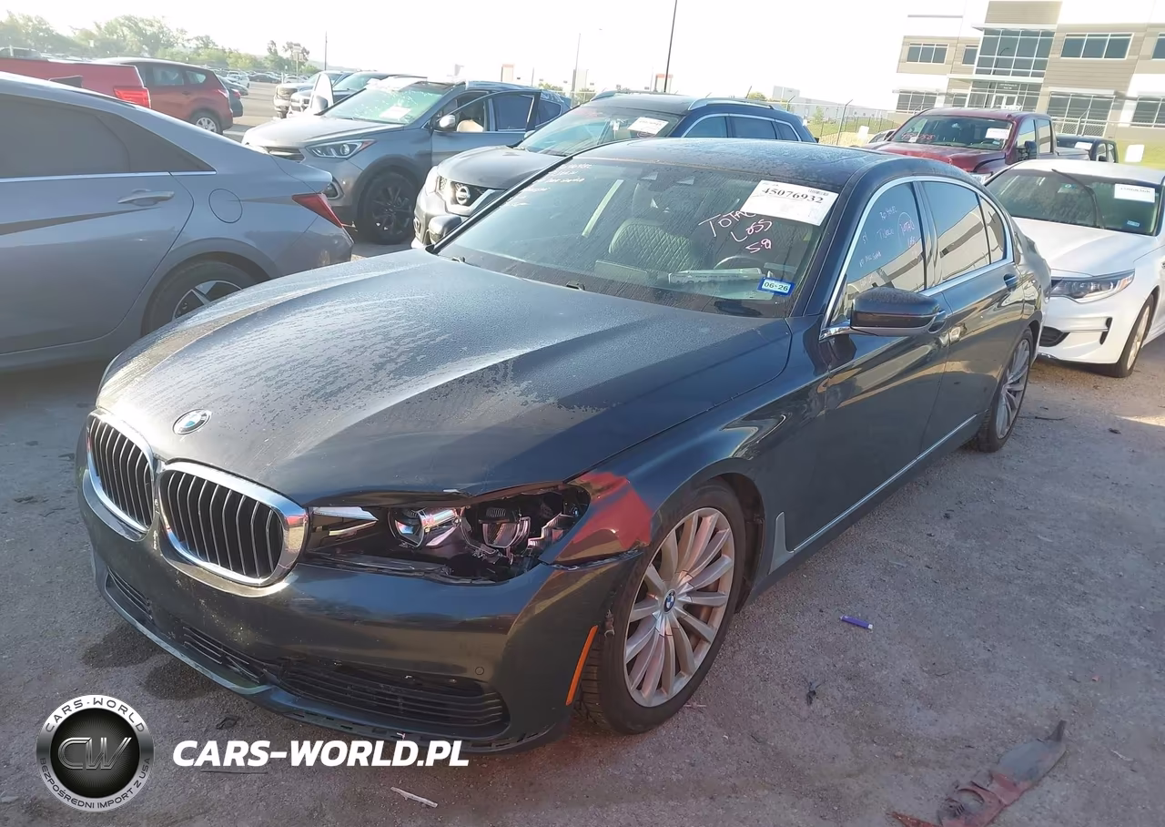 2016 BMW 740I VIN:WBA7E2C54GG547712 - 2