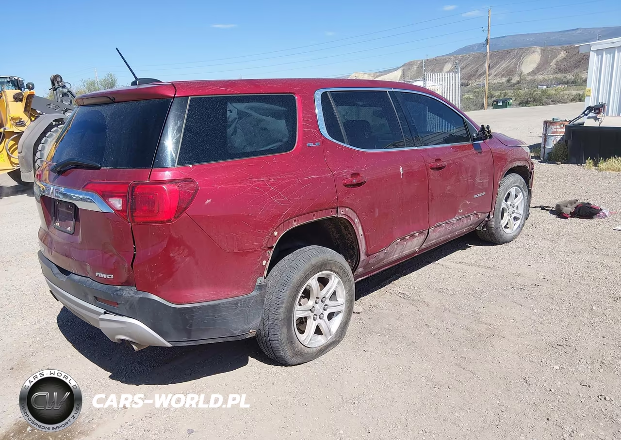2019 GMC Acadia Sle-1 VIN:1GKKNRLSXKZ236279 - 4