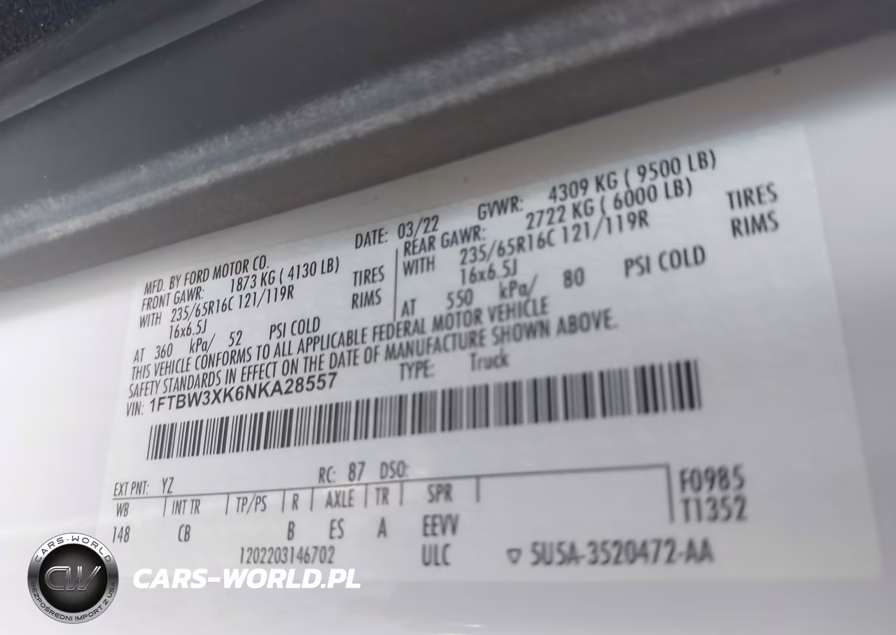 2022 Ford E-Transit-350 Cargo Van VIN:1FTBW3XK6NKA28557 - 9
