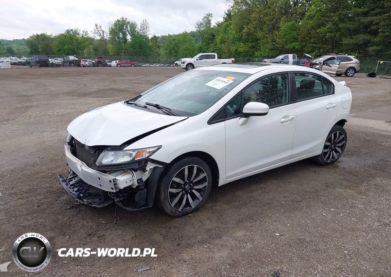 2015 Honda Civic Ex-L VIN:19XFB2F94FE274372 - 2