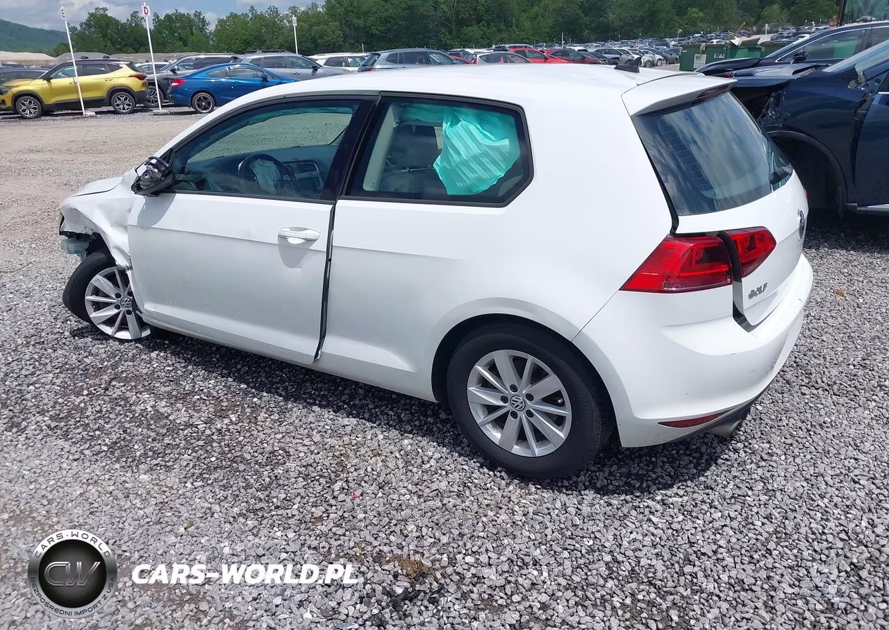 2015 Volkswagen Golf Tsi S 2-Door VIN:3VW917AU3FM078726 - 3