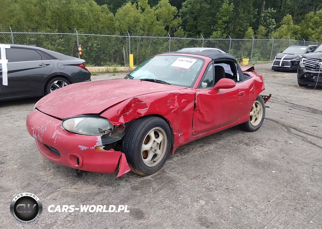 2000 Mazda Mx-5 Miata Ls-Special Edition VIN:JM1NB3532Y0144441 - 2