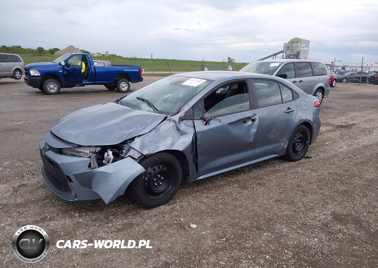 2021 Toyota Corolla Le VIN:5YFEPMAE5MP258867 - 2