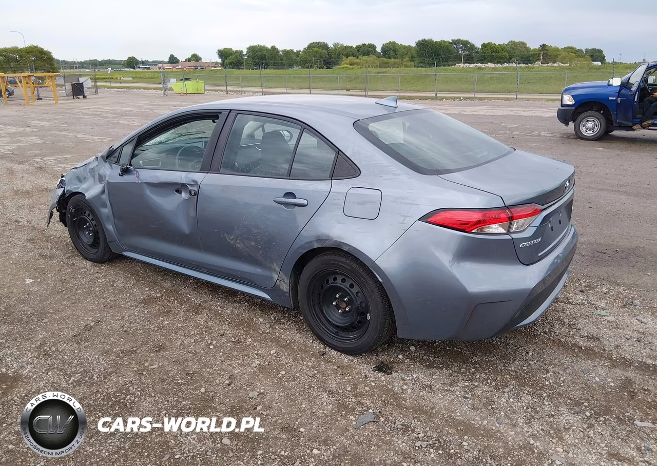 2021 Toyota Corolla Le VIN:5YFEPMAE5MP258867 - 3