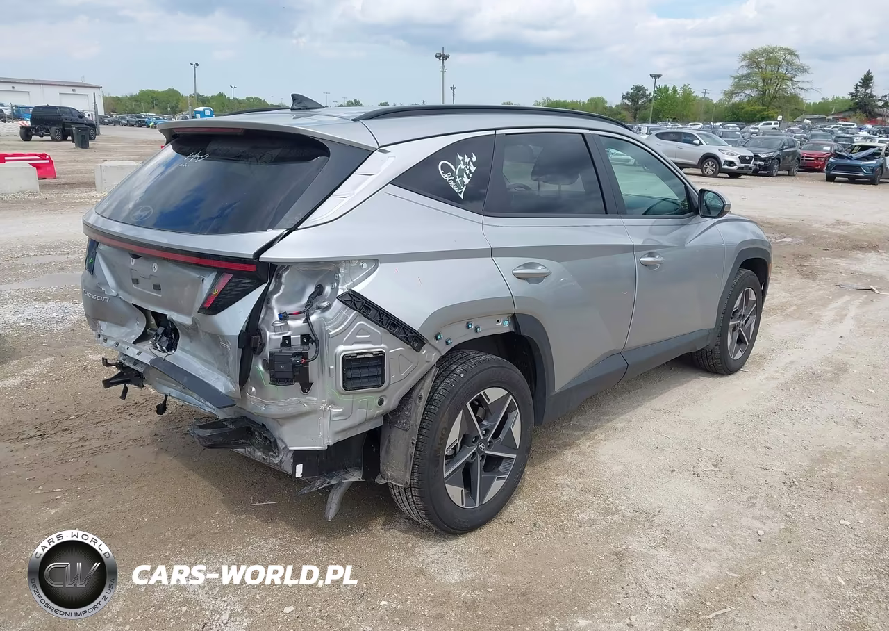 2025 Hyundai Tucson Sel Convenience VIN:5NMJCCDE9SH599714 - 4