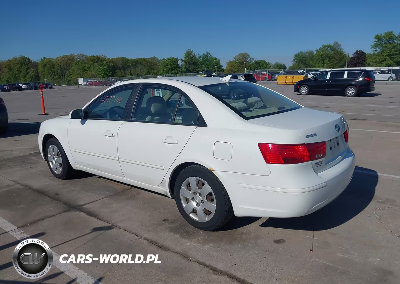 2009 Hyundai Sonata Gls VIN:5NPET46C19H554931 - 3
