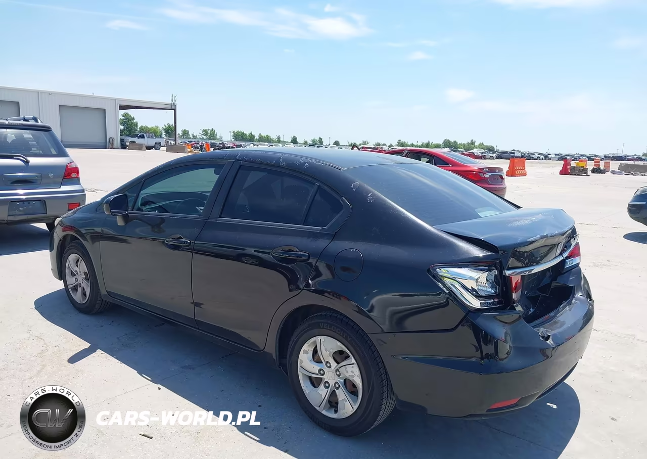 2015 Honda Civic Lx VIN:19XFB2F51FE121364 - 3