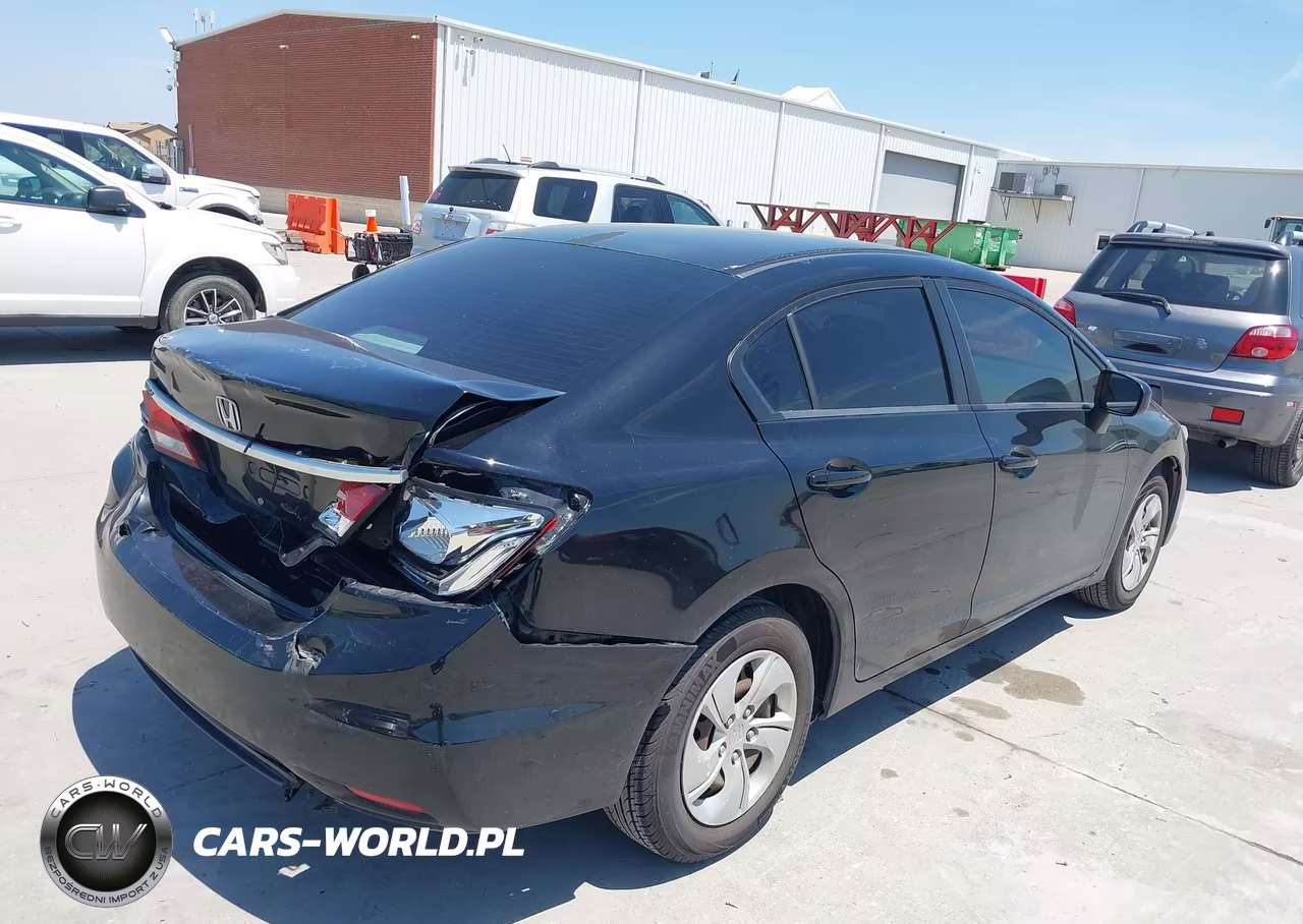 2015 Honda Civic Lx VIN:19XFB2F51FE121364 - 4