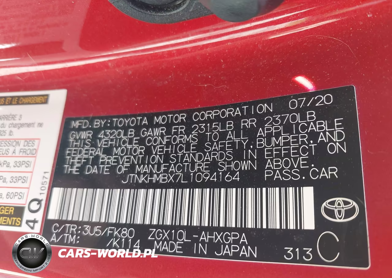 2020 Toyota C-Hr Xle VIN:JTNKHMBX7L1094164 - 9