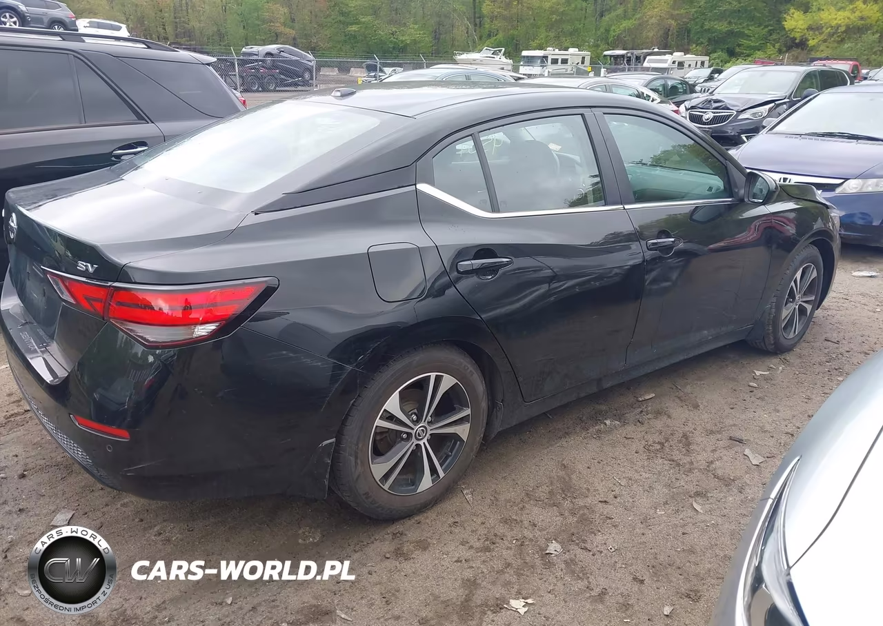 2022 Nissan Sentra Sv Xtronic Cvt VIN:3N1AB8CV5NY302162 - 4