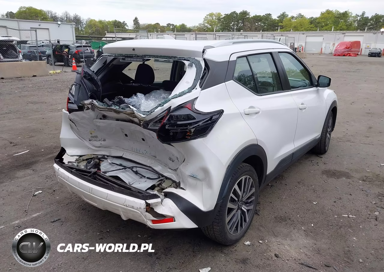 2021 Nissan Kicks Sv Xtronic Cvt VIN:3N1CP5CV1ML484477 - 4