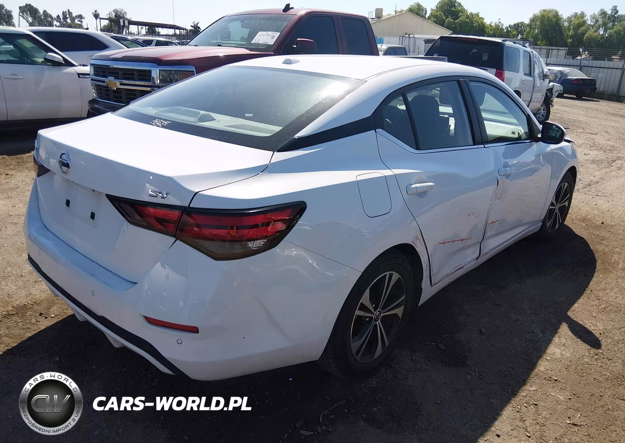 2022 Nissan Sentra Sv Xtronic Cvt VIN:3N1AB8CV2NY224049 - 4