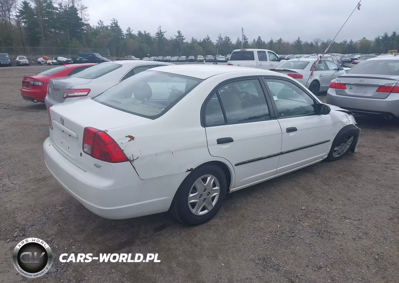 2005 Honda Civic Vp VIN:2HGES16345H566108 - 4