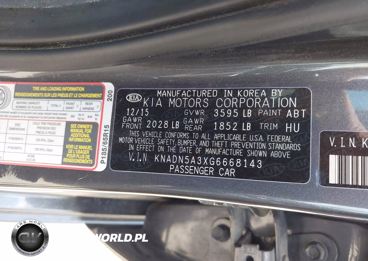 2016 Kia Rio Ex VIN:KNADN5A3XG6668143 - 9
