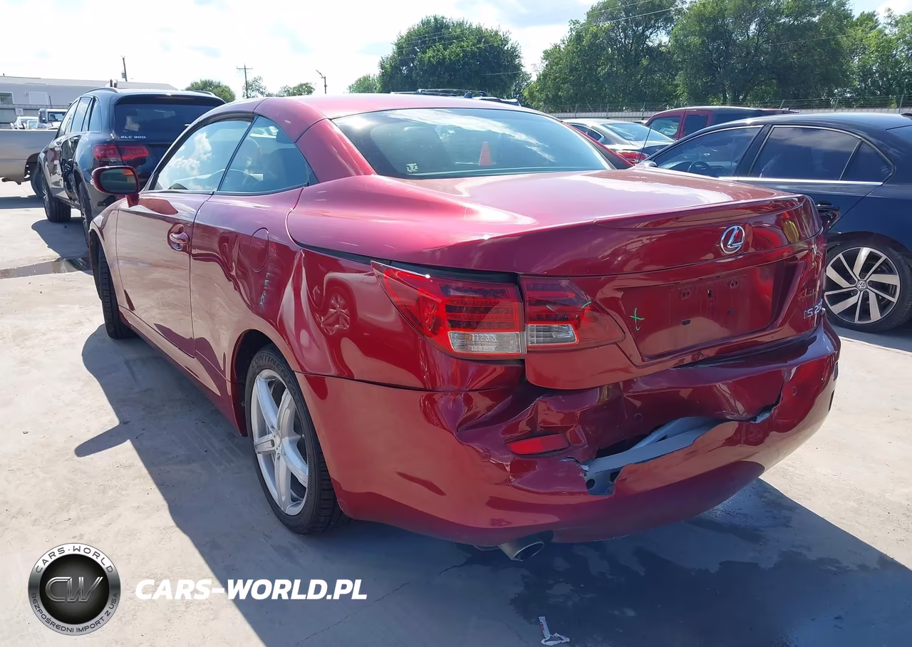 2013 Lexus Is 250C VIN:JTHFF2C26D2528023 - 3