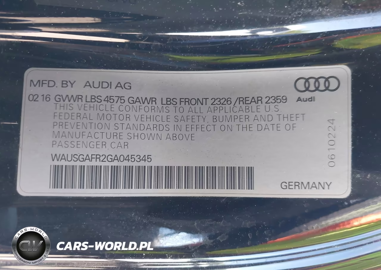 2016 Audi A5 2.0T Premium VIN:WAUSGAFR2GA045345 - 9