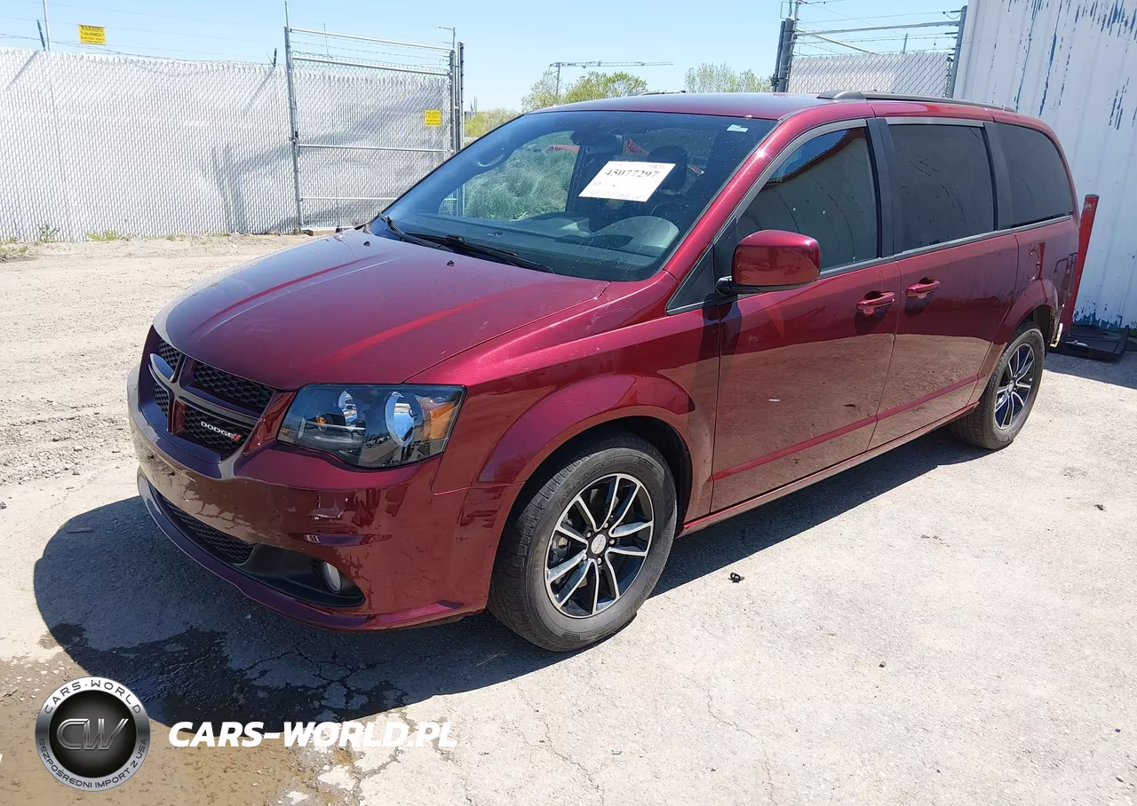 2018 Dodge Grand Caravan Gt VIN:2C4RDGEGXJR335638 - 2