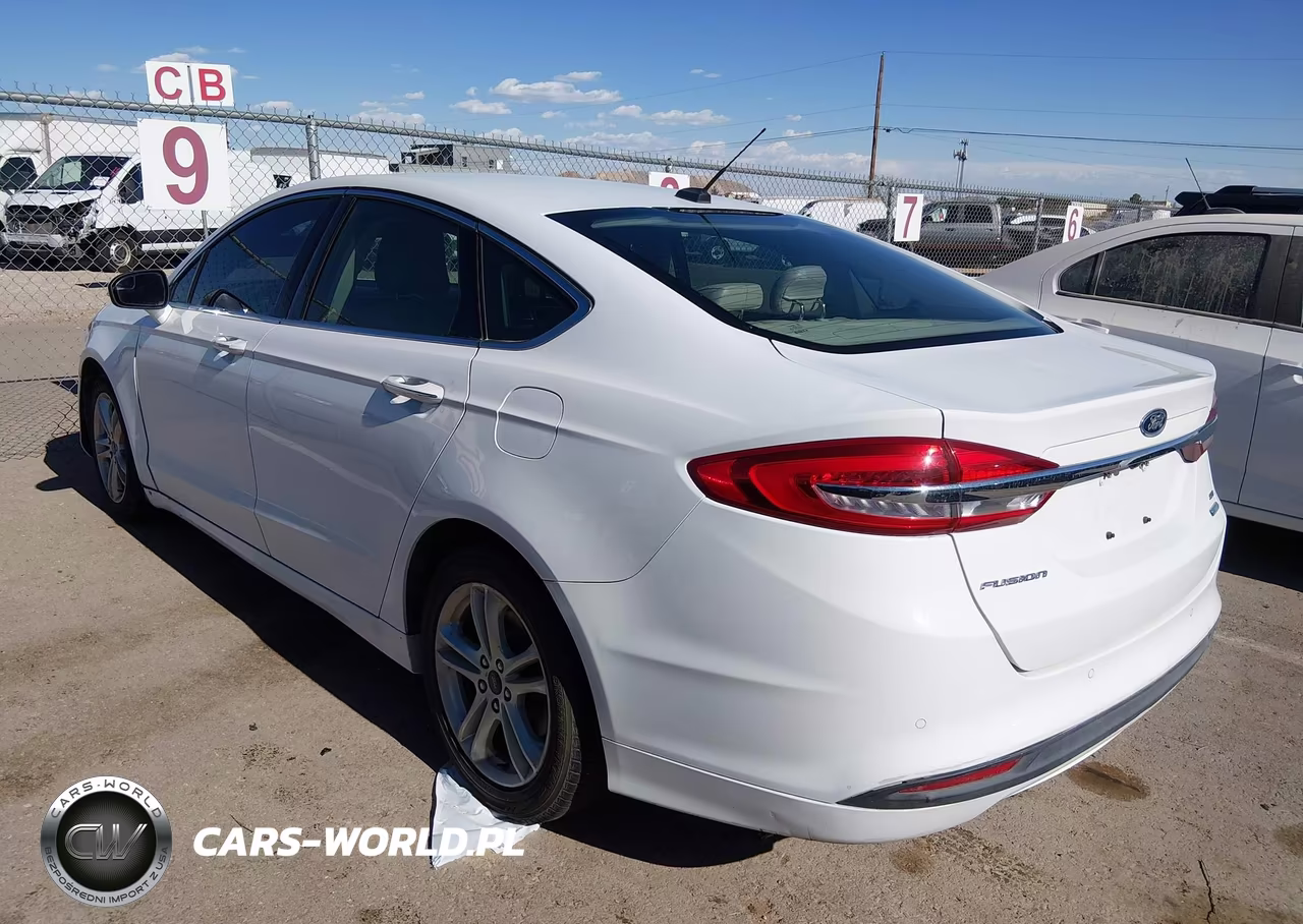 2018 Ford Fusion Se VIN:3FA6P0HD7JR171249 - 3