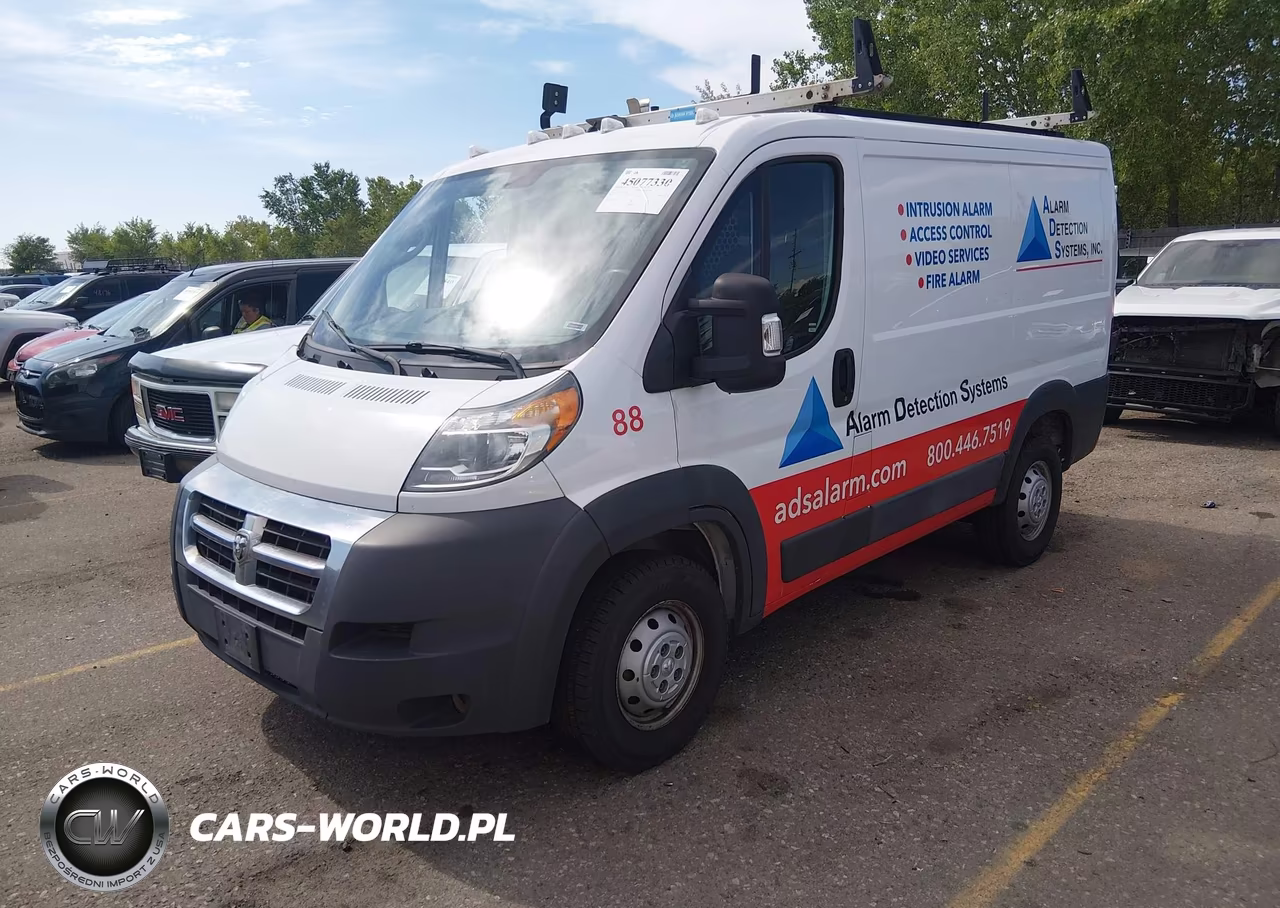2018 Ram Promaster 1500 Low Roof 118 Wb VIN:3C6TRVNG0JE136862 - 2