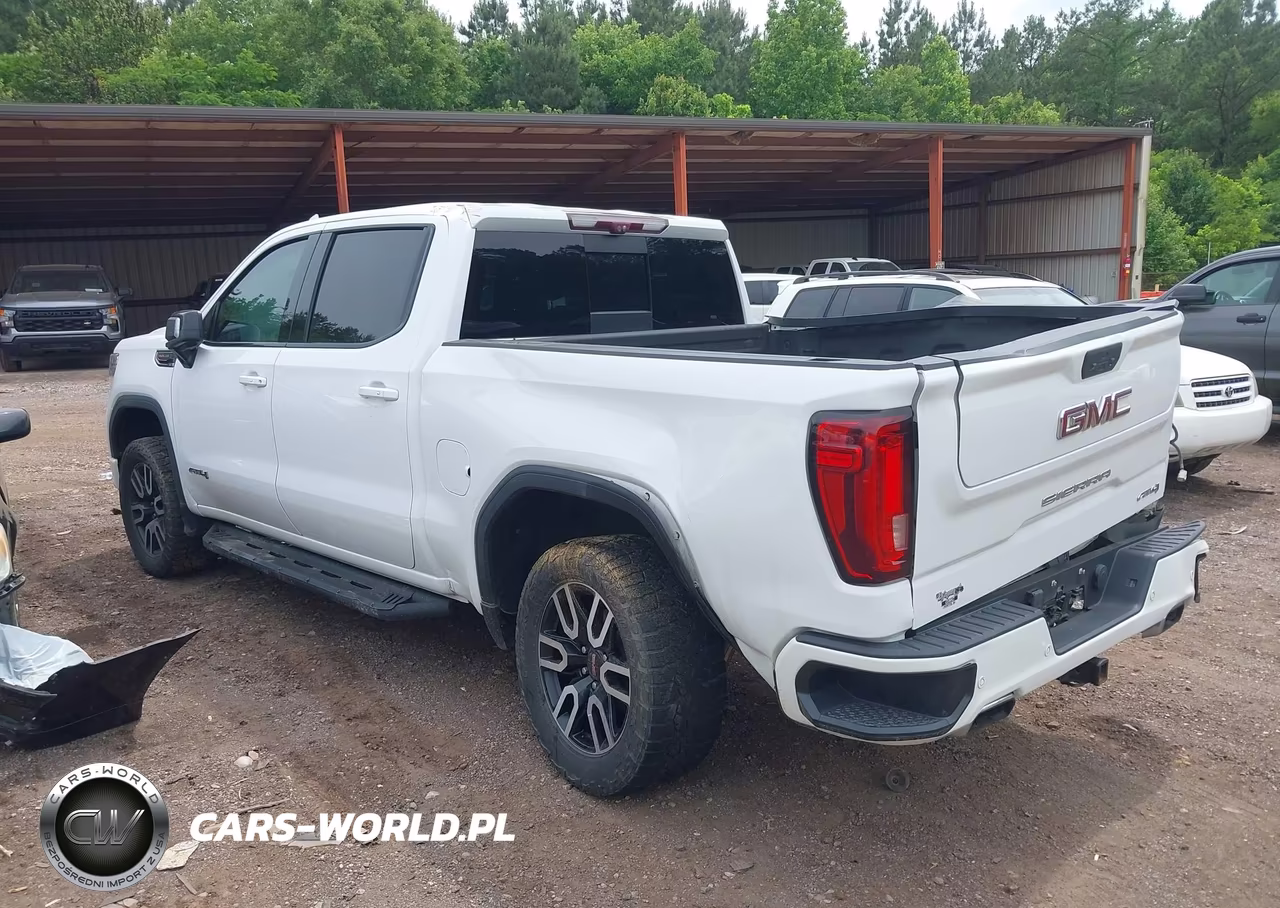 2020 GMC Sierra 1500 4Wd Short Box At4 VIN:3GTP9EELXLG398726 - 3