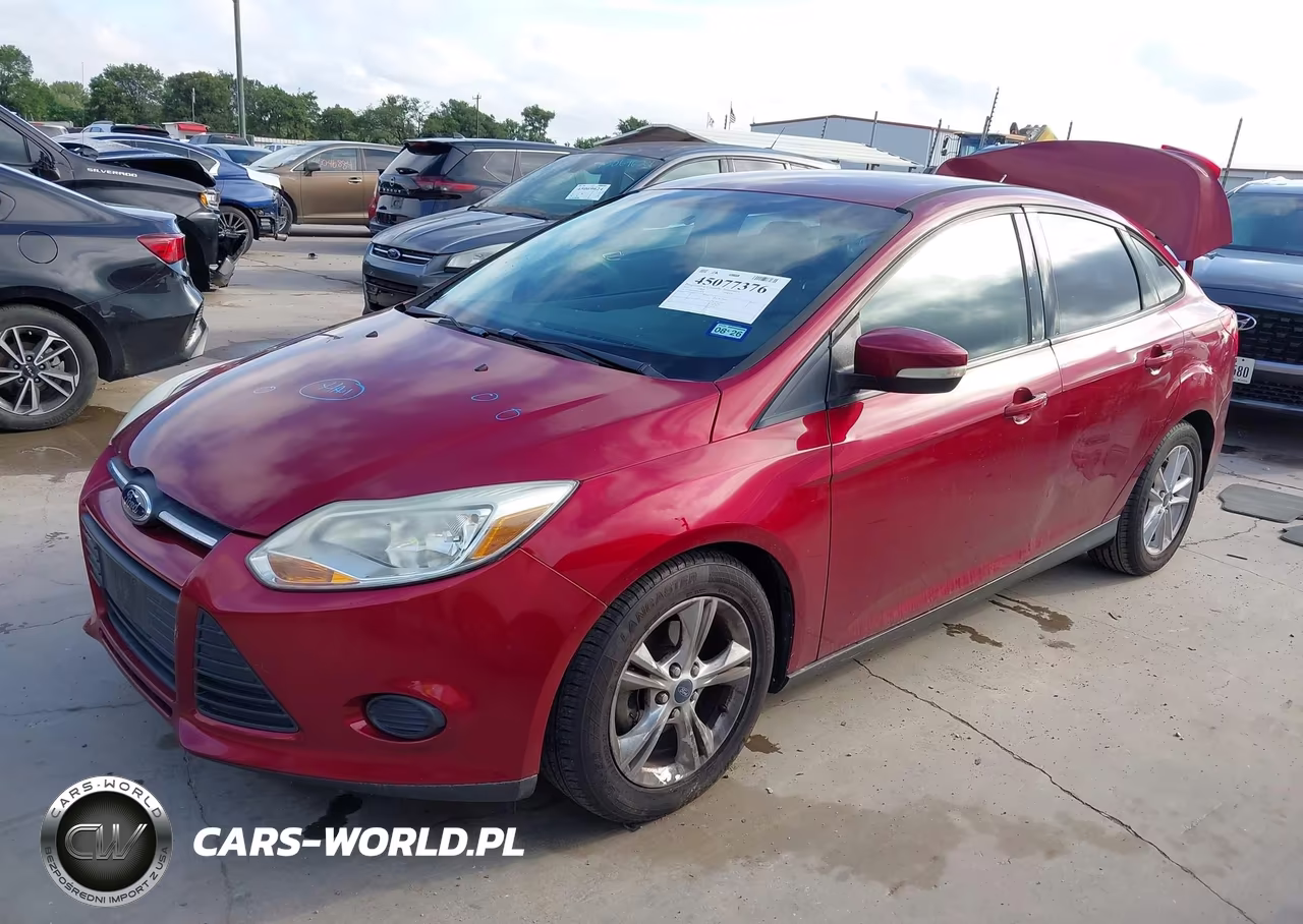 2014 Ford Focus Se VIN:1FADP3F29EL109138 - 2