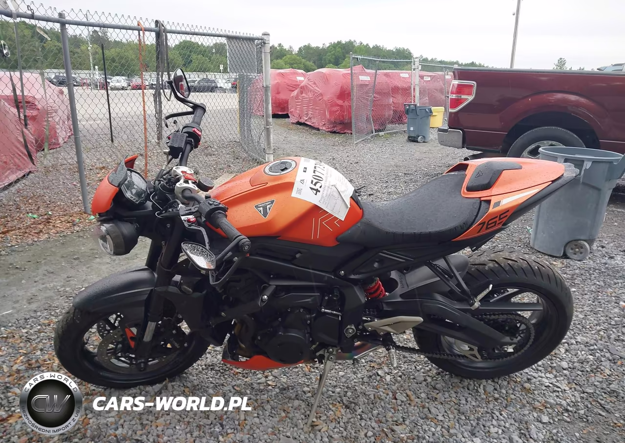 2025 Triumph Motorcycle Street Triple 765 R VIN:SMTA604S5STCH4584 - 13