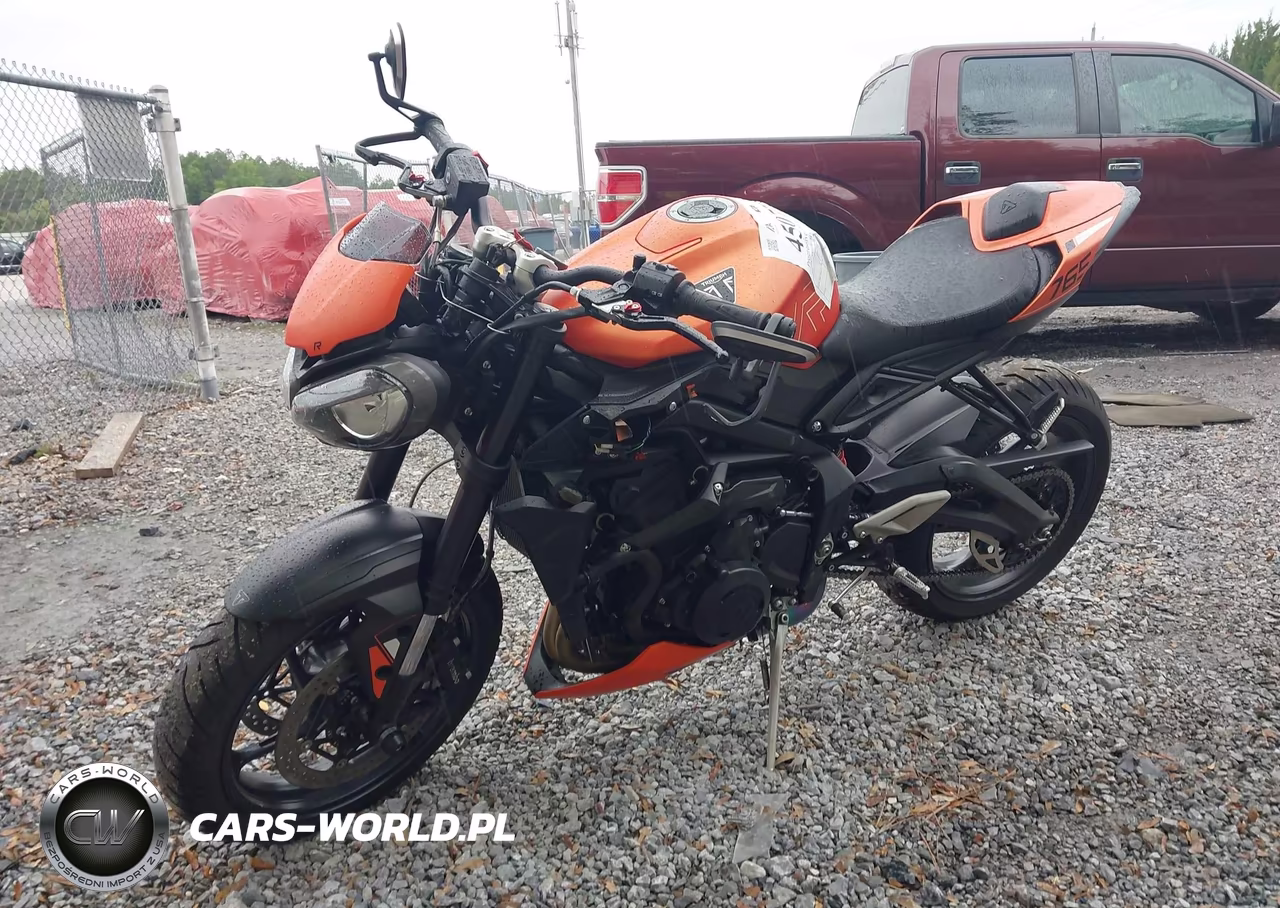 2025 Triumph Motorcycle Street Triple 765 R VIN:SMTA604S5STCH4584 - 2